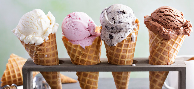 El helado es el postre preferido en el mundo