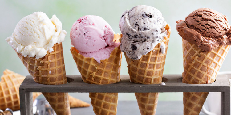 El helado es el postre preferido en el mundo