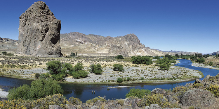 Cómo es el río Chubut donde encontraron el cuerpo