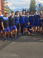 Argentina llegó a Suiza para jugar la Copa de las Naciones