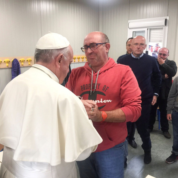 imagen Francisco apoyó a los sobrevivientes del terremoto en Amatrice 