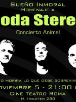 "No morirá lo que debe sobrevivir", homenaje a Soda Stereo