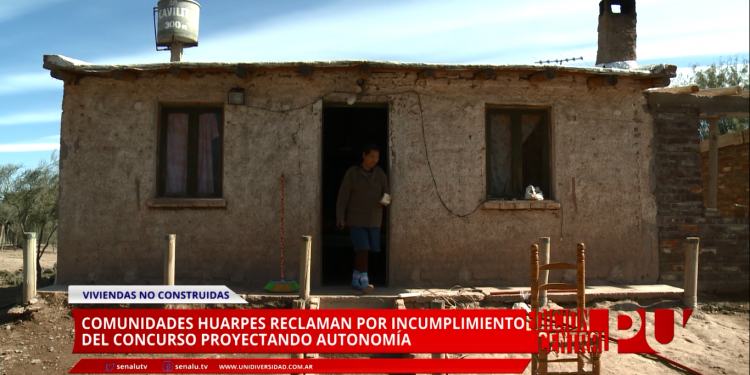 Comunidades huarpes reclaman viviendas prometidas en el 2011
