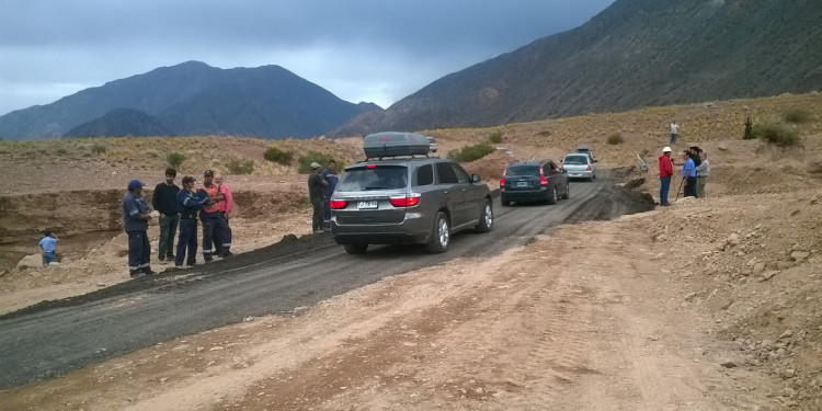 La ruta 7 hacia Chile está habilitada pero con marcha lenta
