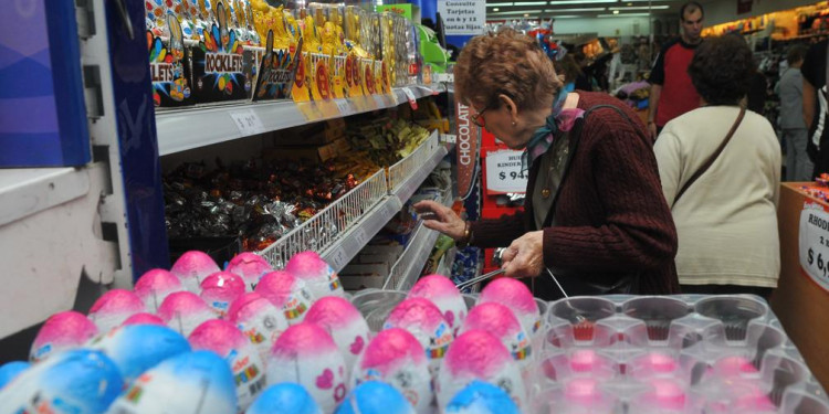 Los aumentos de los productos de la canasta de Pascuas rondan el 35 %