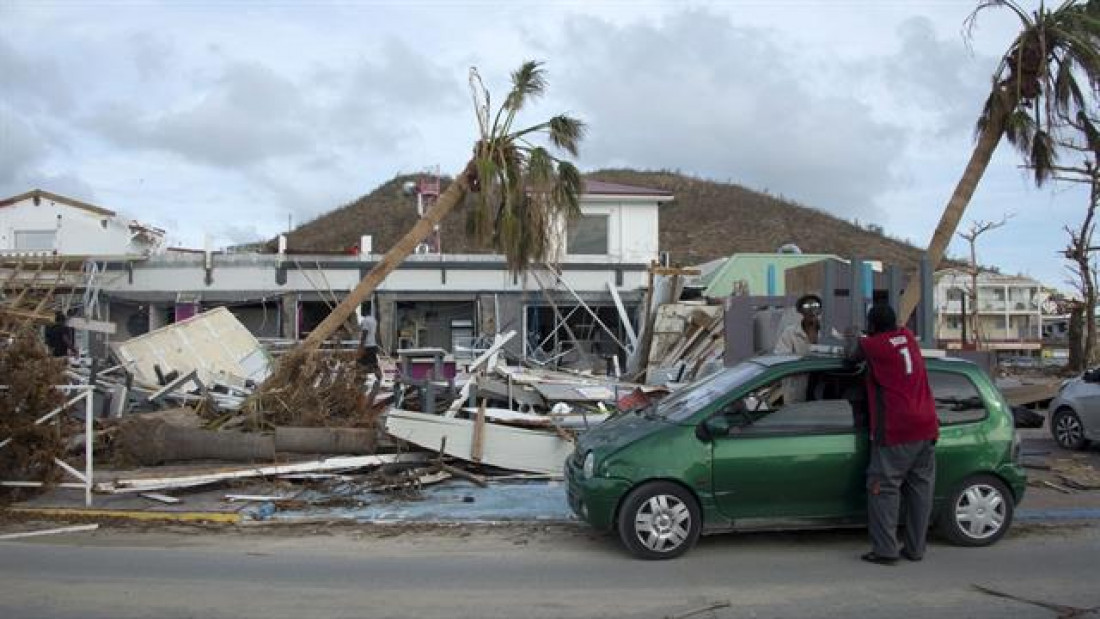 El huracán María puede ser tan destructivo como Irma en el Caribe