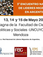  3º Encuentro de Líderes Migrantes en Argentina