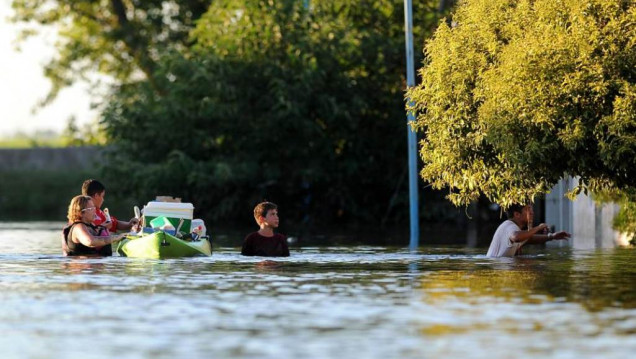 imagen Ya son más de 8 millones las hectáreas afectadas por las inundaciones en el país