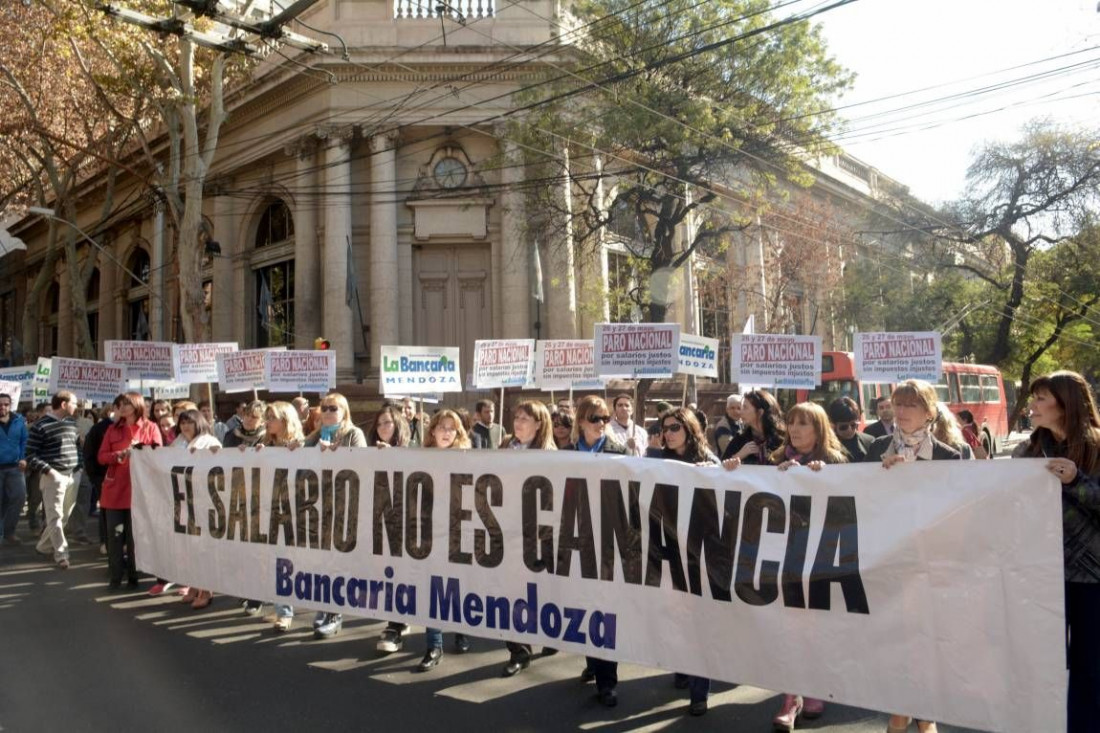 De 11 a 13 horas no habrá bancos en Mendoza