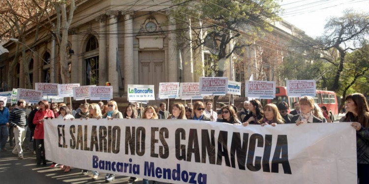 De 11 a 13 horas no habrá bancos en Mendoza