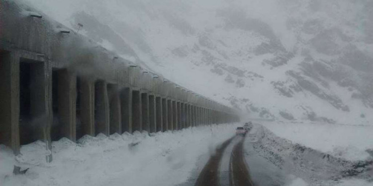 El Paso a Chile se encuentra inhabilitado por mal tiempo