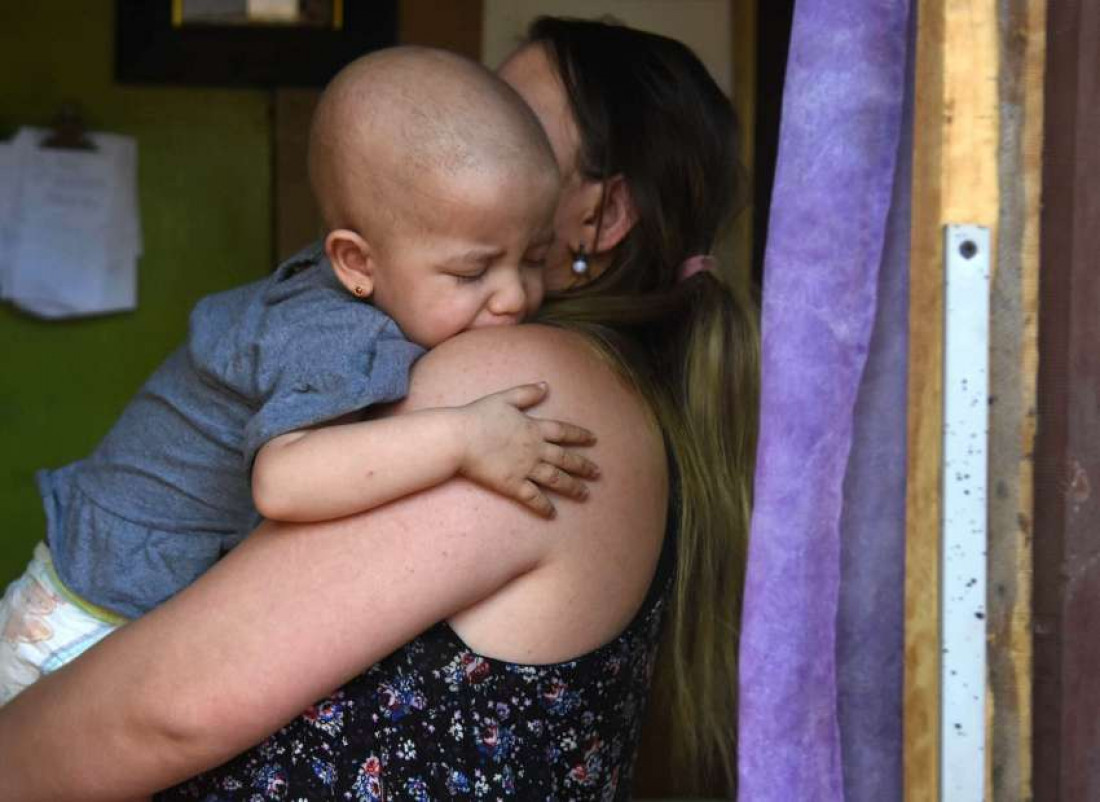 Tamara, la niña mendocina que lucha contra la leucemia