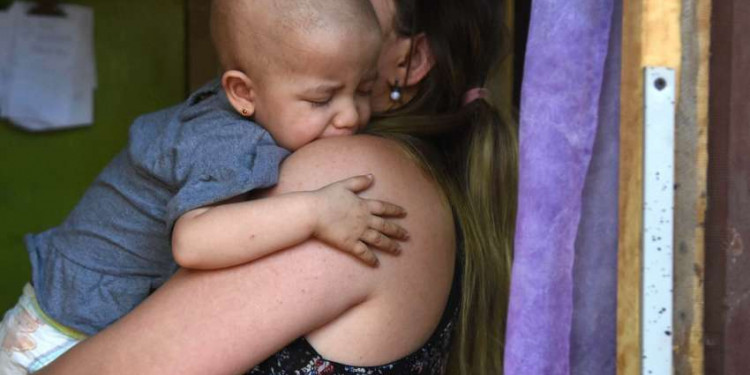 Tamara, la niña mendocina que lucha contra la leucemia