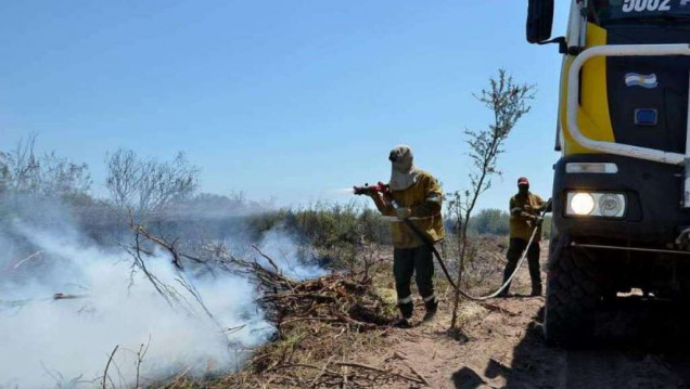 imagen El segundo incendio más feroz en la historia de Mendoza