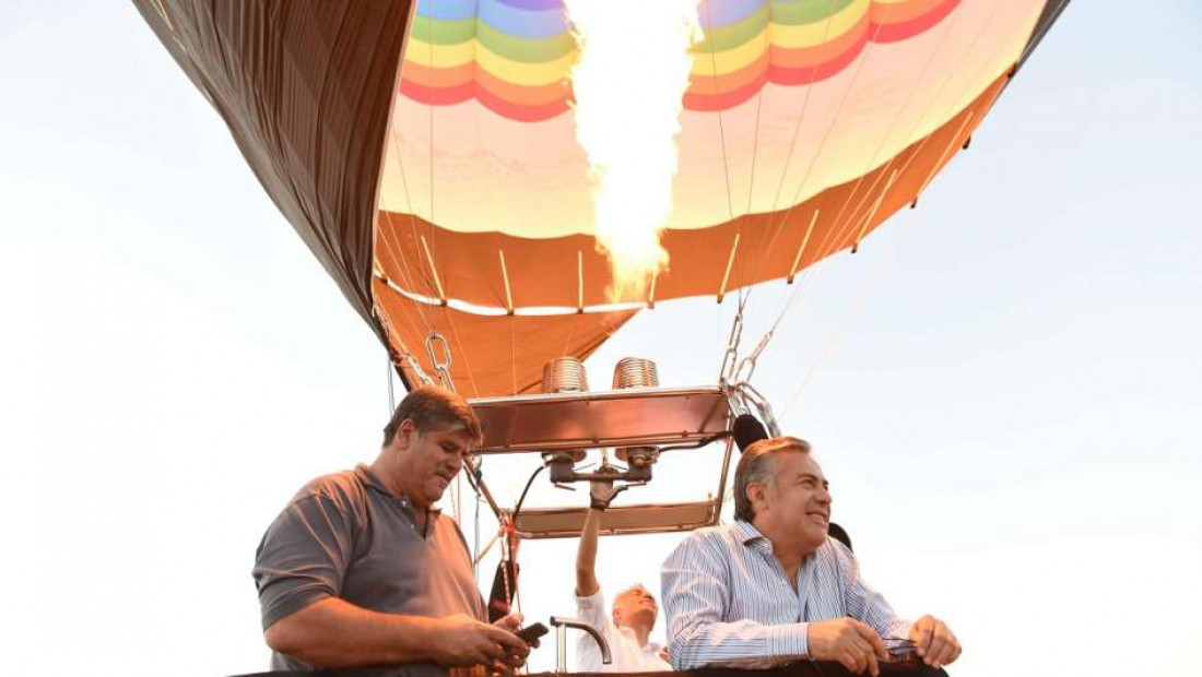 En Mendoza se podrán hacer viajes turísticos en globo aerostático