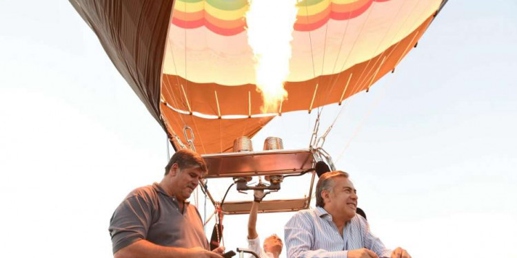 En Mendoza se podrán hacer viajes turísticos en globo aerostático