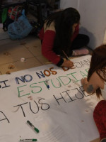 Tomaron el Instituto Normal Superior Tomás Godoy Cruz