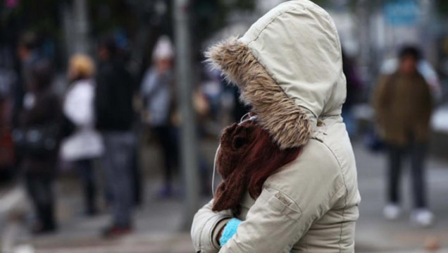 imagen El invierno trajo un frente frío que se quedará todo el fin de semana