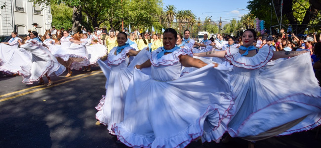 Mendoza y su Vendimia: fotogalería del festejo popular en las calles 