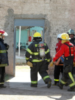 Fotogalería: simulacro de terremoto con jóvenes en contexto de encierro