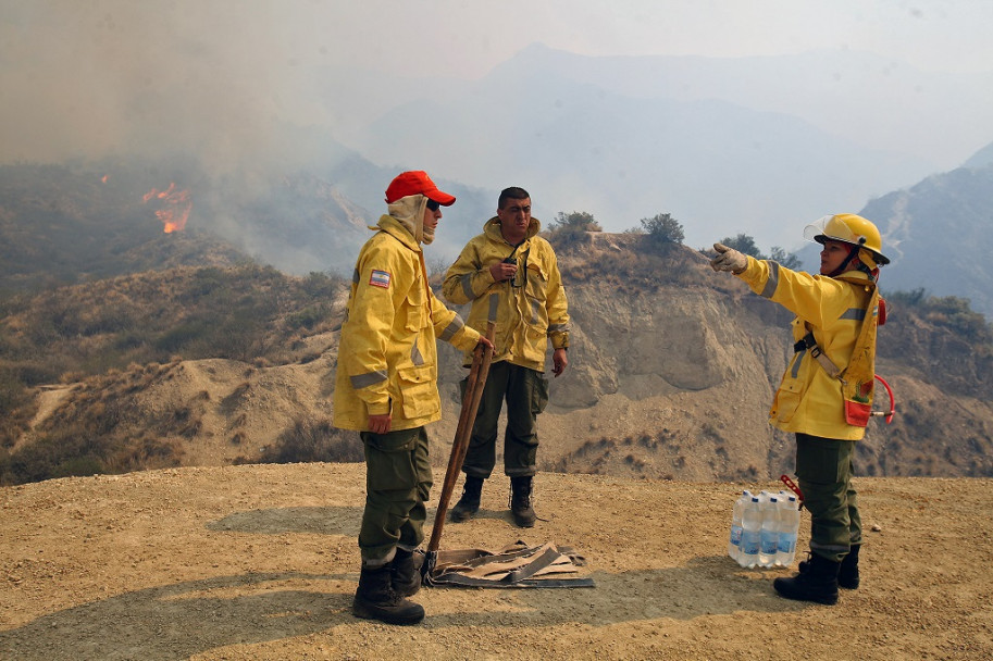 imagen Fotogalería: así quedó el Cerro Arco tras el incendio