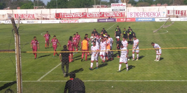 El "globito" perdió el clásico cuyano