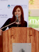 Cristina Fernández de Kirchner visitó Mendoza