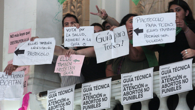 imagen La Legislatura provincial rechazó la Guía para Abortos No Punibles