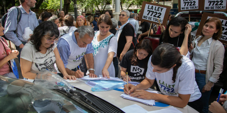 Ley 7722: apuestan a sacar dos dictámenes