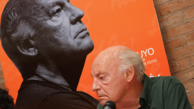 imagen Eduardo Galeano en Mendoza y sus reflexiones en los tiempos que corren