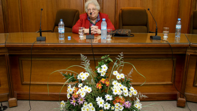 imagen UNCUYO: Carmen Argibay apuntó contra el machismo en todas sus expresiones