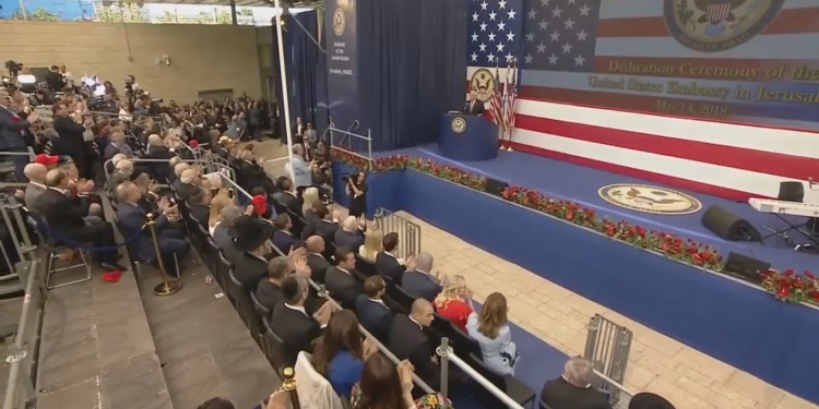 Estados Unidos inauguró su embajada en Jerusalén