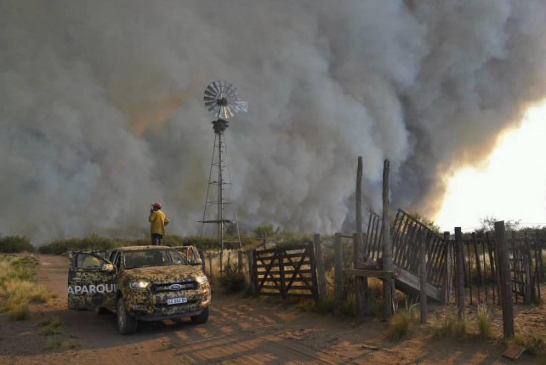 Por qué el fuego desatado en el sur corre con ventaja