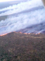 Cornejo declaró la emergencia agropecuaria por los incendios en el Sur