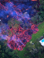 La lava del volcán Kilauea avanza sin tregua sobre Hawái