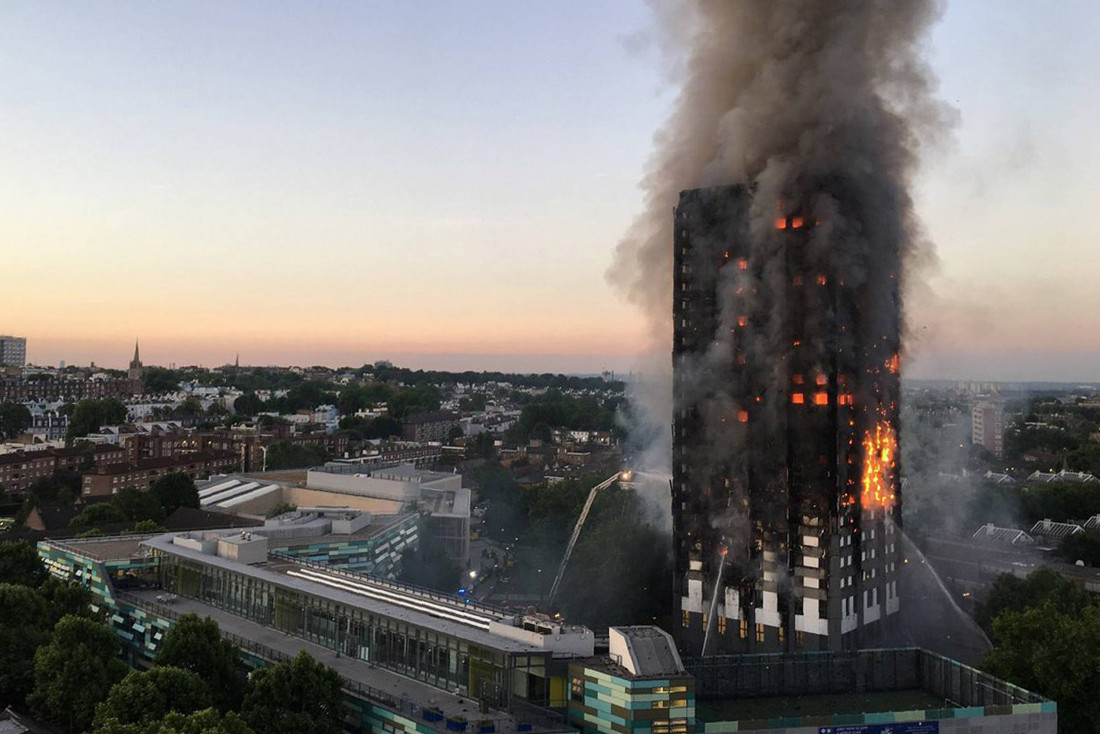 El incendio en una torre de Londres comenzó por una heladera defectuasa