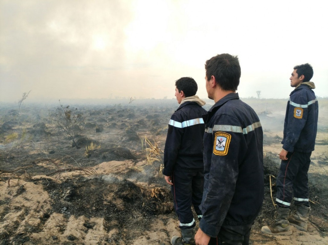 Lograron controlar los incendios en San Rafael y Alvear