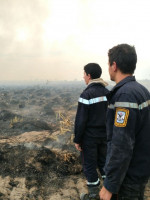 Lograron controlar los incendios en San Rafael y Alvear