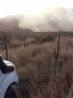 Incendios en el Valle de Uco por las altas temperaturas