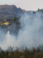 Desesperante lucha contra los incendios en el oeste de Chubut, que siguen descontrolados