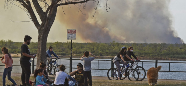 Incendios en el Delta del Paraná: aún hay focos activos  