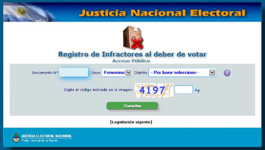 Hasta el 24 se puede justificar no haber votado en las elecciones