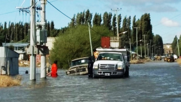 imagen El desprendimiento del glaciar Perito Moreno provocó evacuaciones en El Calafate