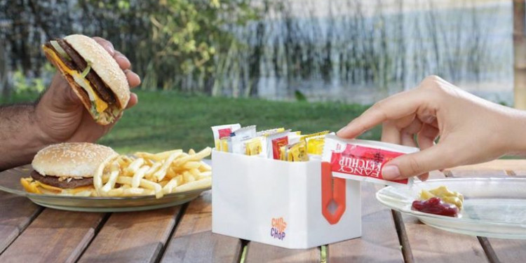 Chop Chop: el invento argentino para abrir los sachets de condimentos 