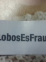 Circularon volantes con la leyenda #LobosEsFraude