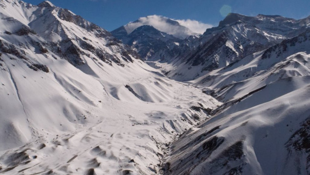 imagen Sólo nevó el 30 % del promedio anual en Mendoza