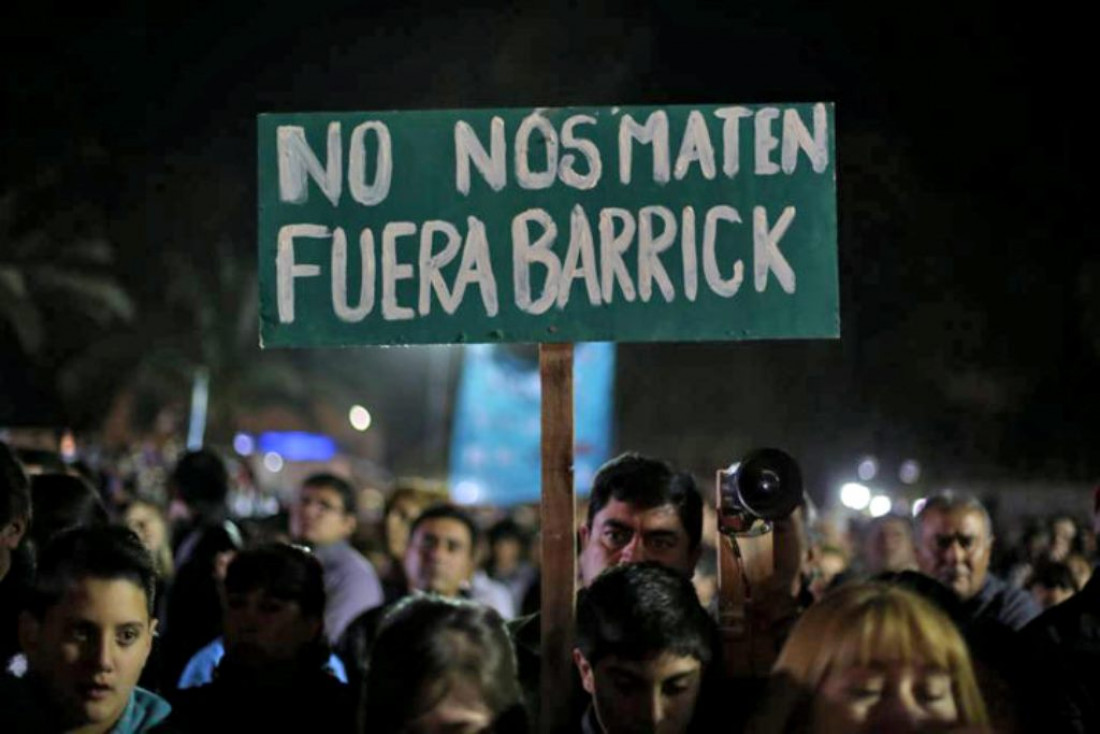 Huelga de hambre contra la Barrick