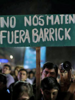 Huelga de hambre contra la Barrick