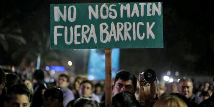 Huelga de hambre contra la Barrick