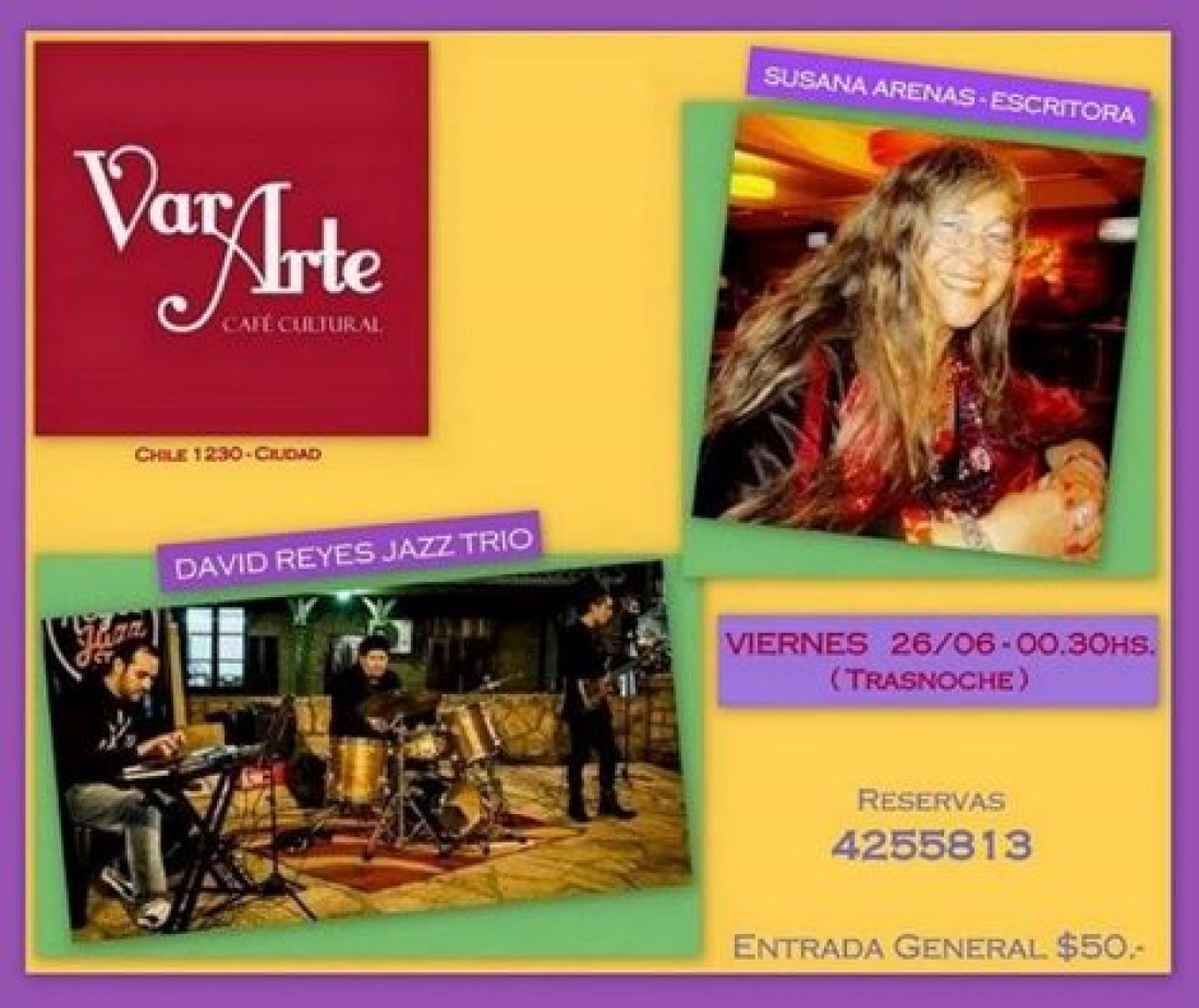 Jazz y Poesía en la trasnoche de VarArte